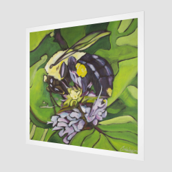 Bumble Bee Bliss Art Print